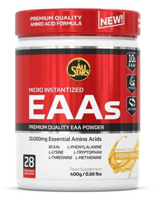 Sportnahrung, Aminosäuren All Stars EAAs Powder, 400 g Dose