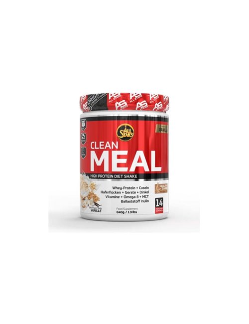 Sportnahrung, Eiweiß / Protein, Kohlenhydrate All Stars Clean Meal High Protein Diet Shake, 840 g Dose