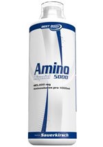 Best Body Nutrition Amino Liquid 5000, 1000 ml Flasche, Cranberry
