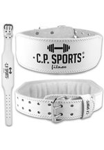 C.P. Sports Lady-Gürtel Leder, weiß