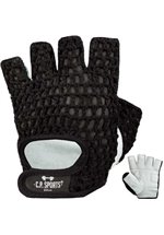 C.P. Sports Fintess-Handschuh Klassik, schwarz-weiß