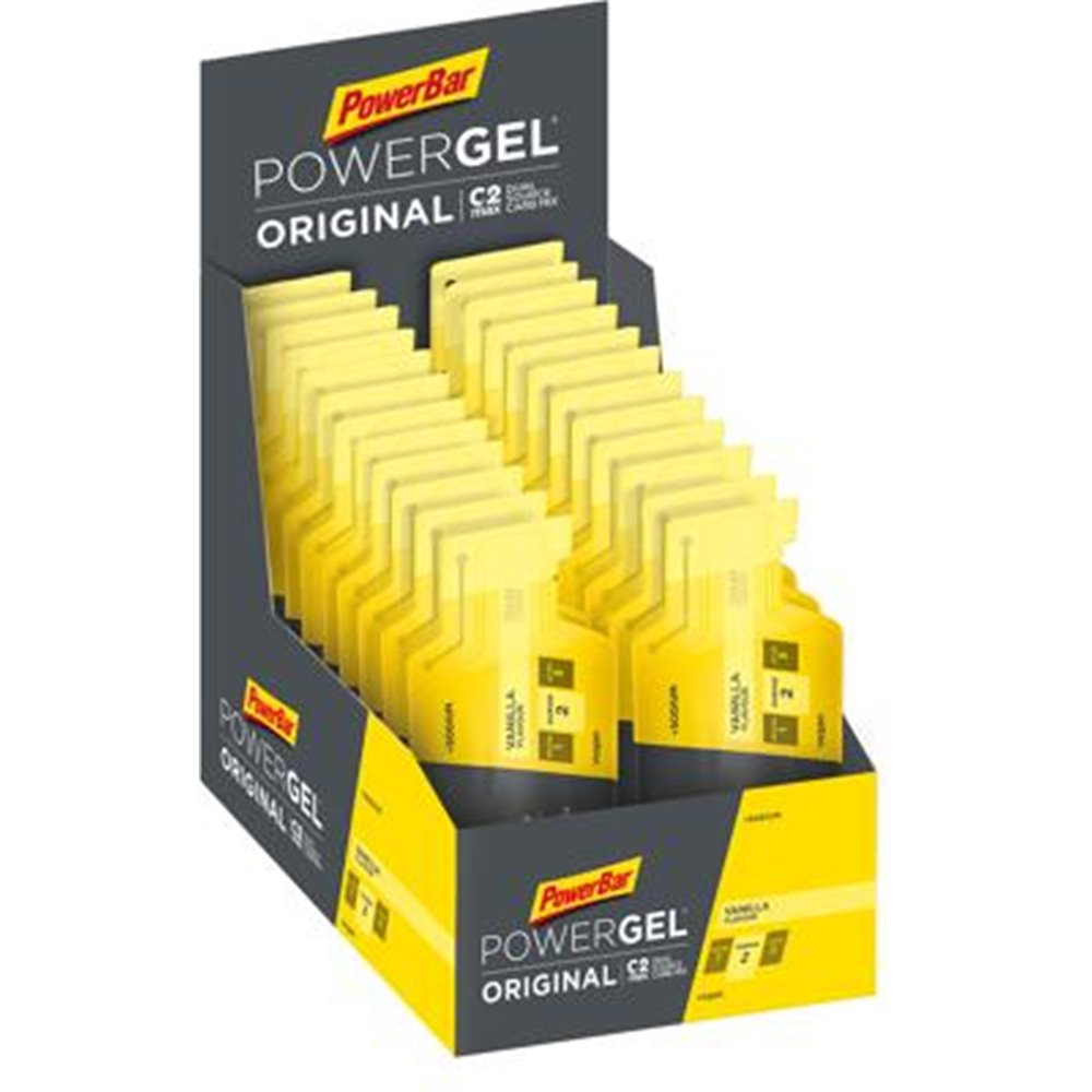 Sportnahrung, Kohlenhydrate PowerBar Powergel Original, 24 x 41 g Beutel
