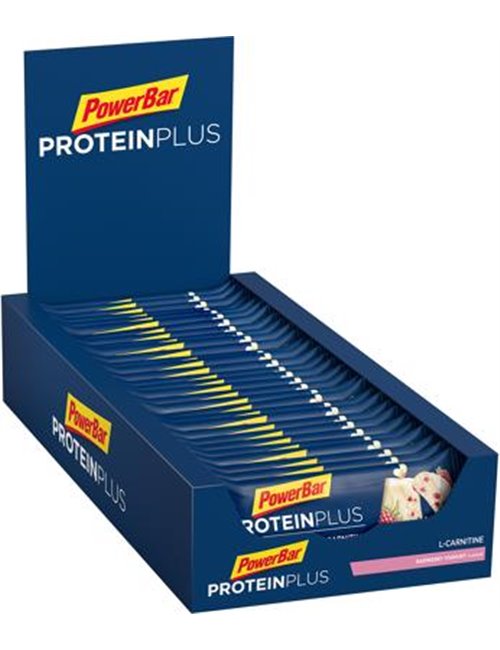 Sportnahrung, Riegel / Snacks PowerBar ProteinPlus L-Carnitine, 30 x 35 g Riegel, Raspberry-Yoghurt