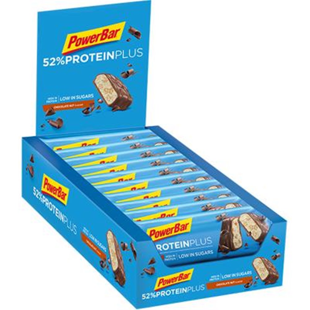 Sportnahrung, Riegel / Snacks PowerBar Protein Plus 52%, 20 x 50 g Riegel