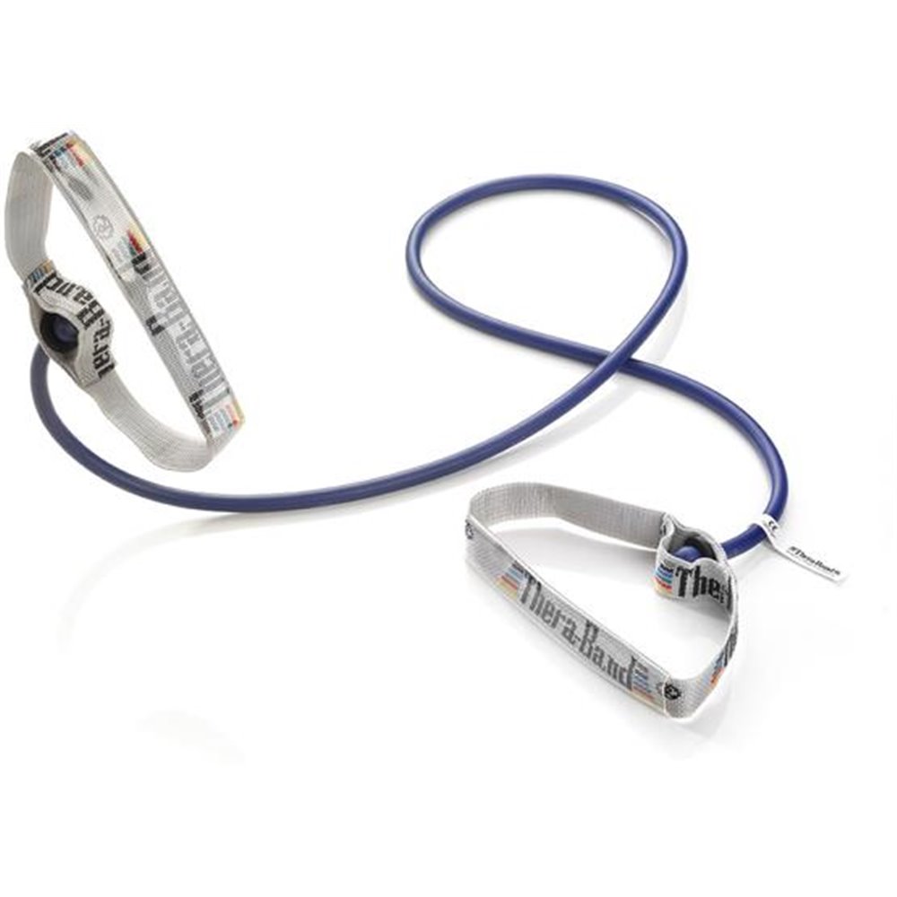 TheraBand Bodytrainer Tubing (mit flexiblen Griffen)