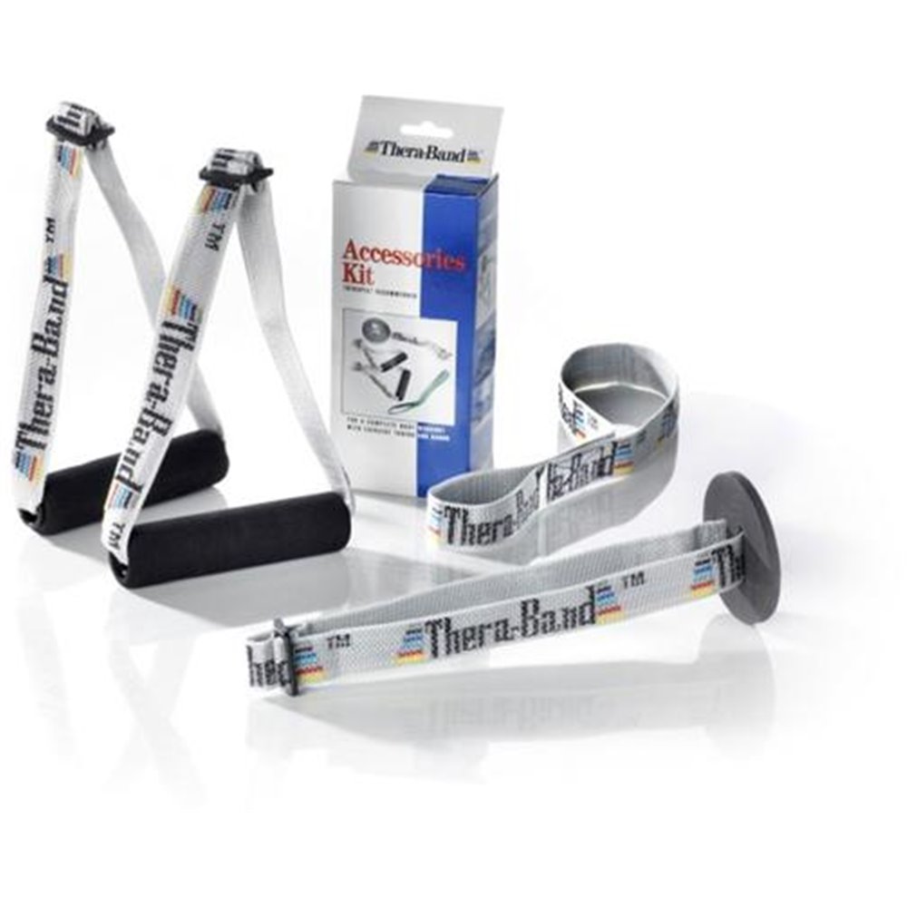 TheraBand Zubehör-Set (1 Paar Griffe, 1 x Türanker, 1 x Assist)
