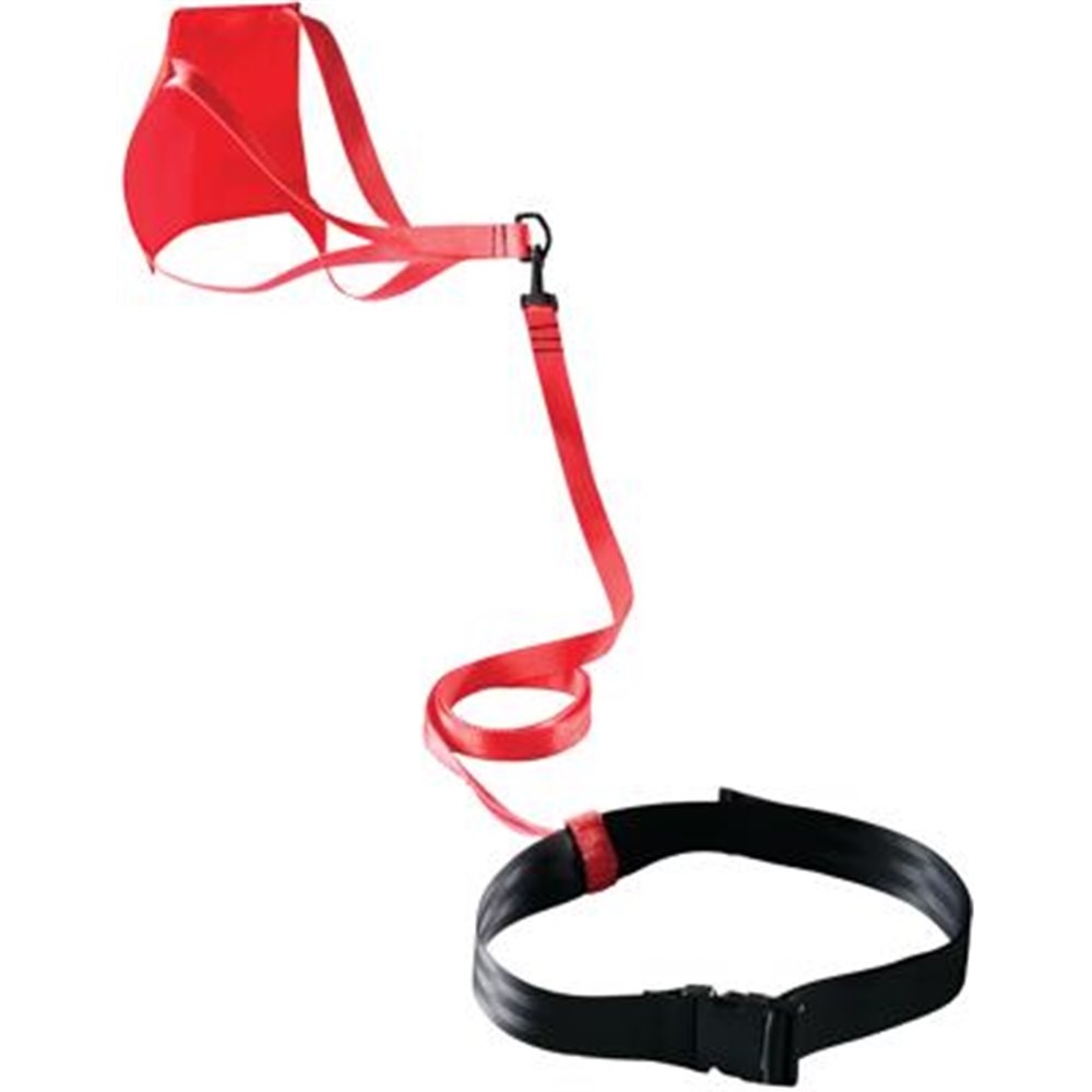 Finis Swim Parachute Schwimm-Fallschirm für Widerstandstraining, 8, rot (1.05.110.102)