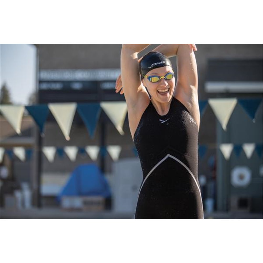 Finis Rival 2.0 Tech Suit Oben Back Kneeskin, schwarz (1.10.028.101)
