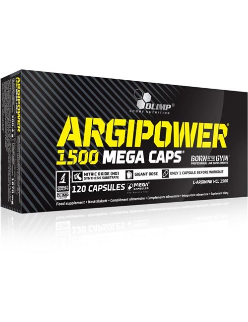 Sportnahrung, Aminosäuren, L-Arginin Olimp Argi Power 1500 Mega Caps, 120 Kapseln