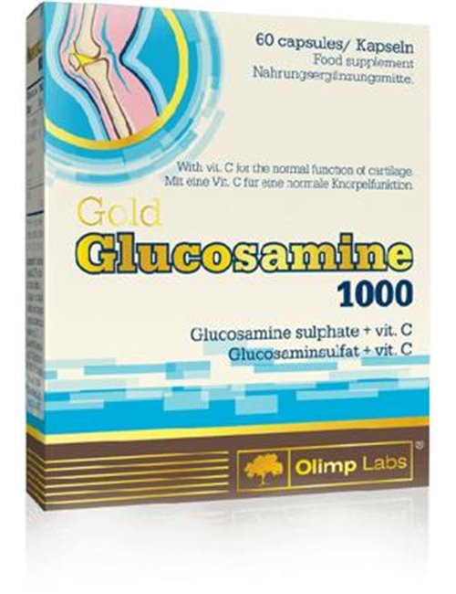 Sportnahrung, Vitamine Olimp Gold Glucosamine 1000, 60 Kapseln