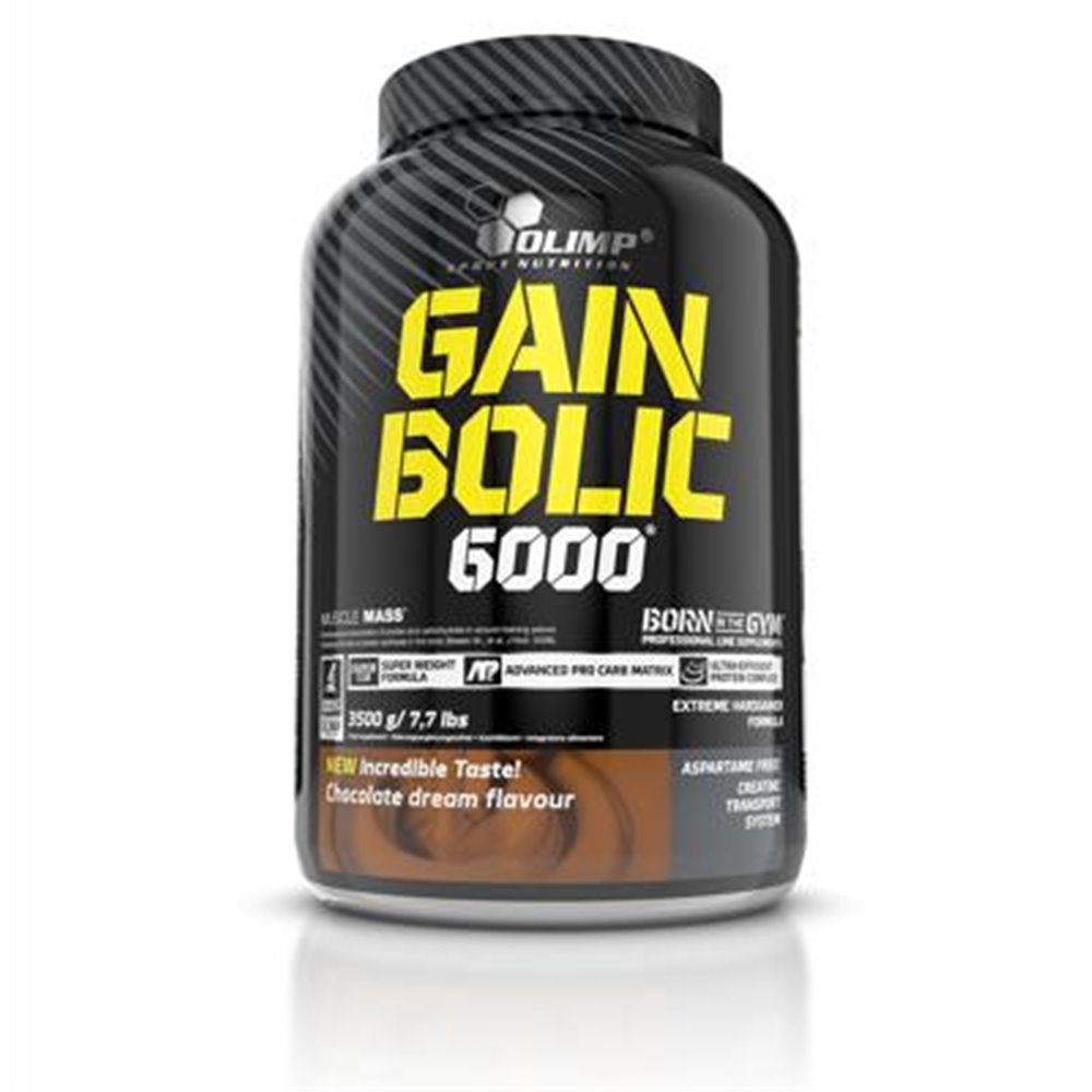 Sportnahrung, Weight Gainer / Zunehmen Olimp Gain Bolic 6000, 3500 g Dose