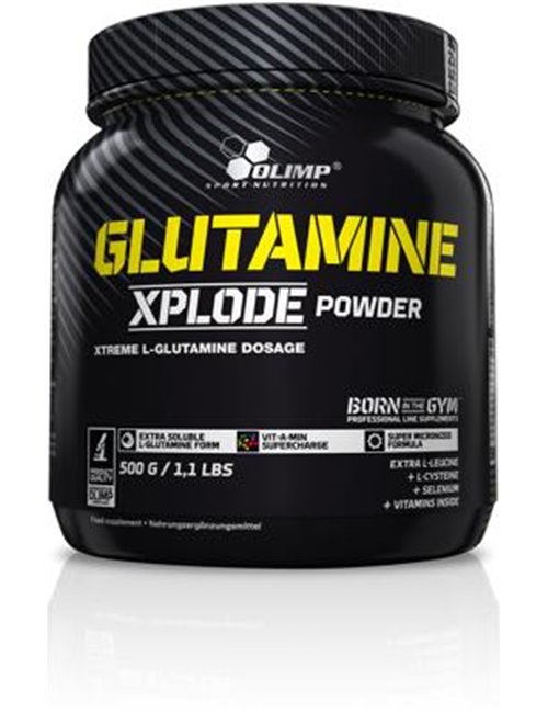 Sportnahrung, Aminosäuren, Glutamin Olimp Glutamine Xplode Powder, 500 g Dose