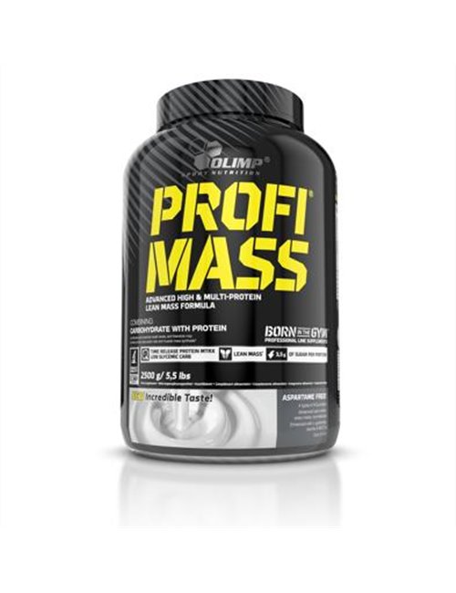 Sportnahrung, Weight Gainer / Zunehmen Olimp Profi Mass Weight Gainer, 2500 g Beutel