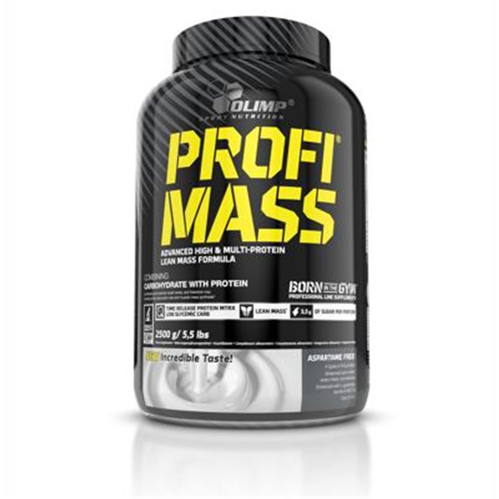 Sportnahrung, Weight Gainer / Zunehmen Olimp Profi Mass Weight Gainer, 2500 g Beutel