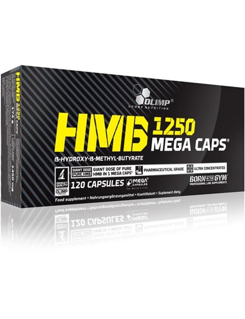 Sportnahrung, Vitamine Olimp HMB Mega Caps, 120 Kapseln