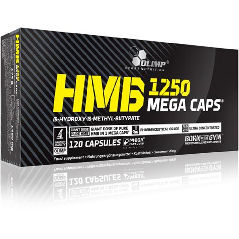 Sportnahrung, Vitamine Olimp HMB Mega Caps, 120 Kapseln