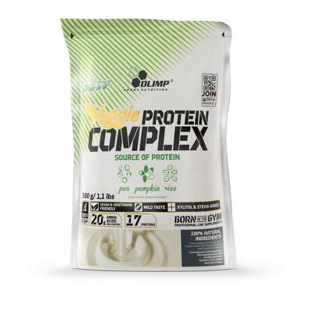 Sportnahrung, Eiweiß / Protein Olimp Veggie Protein Complex, 500 g Beutel