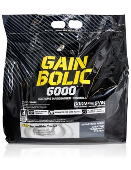 Sportnahrung, Weight Gainer / Zunehmen Olimp Gain Bolic 6000, 6800 g Beutel