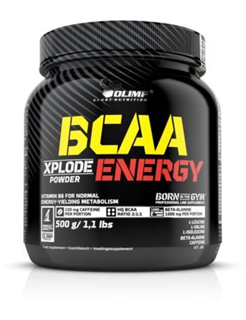 Sportnahrung, Aminosäuren, BCAA Olimp BCAA Xplode powder Energy, 500 g Dose