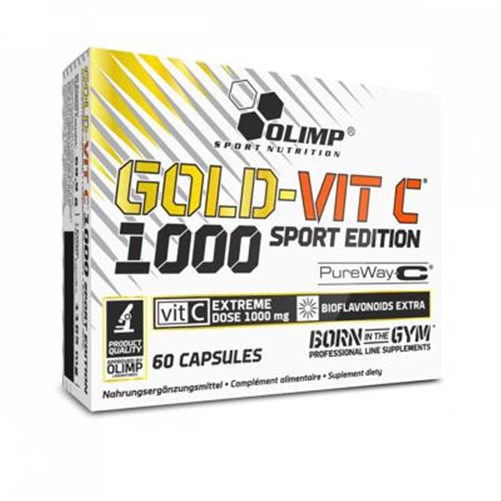 Sportnahrung, Vitamine Olimp Gold-Vit C 1000 Sport Edition, 60 Kapseln