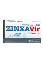 Olimp ZINXAVir Immuno Zink, 30 Lutschtabletten, Fruit & Mint