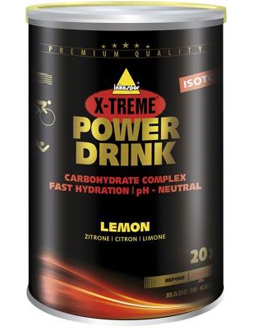 Sportnahrung, Kohlenhydrate inkospor X-Treme Power Drink, 700 g Dose, Lemon