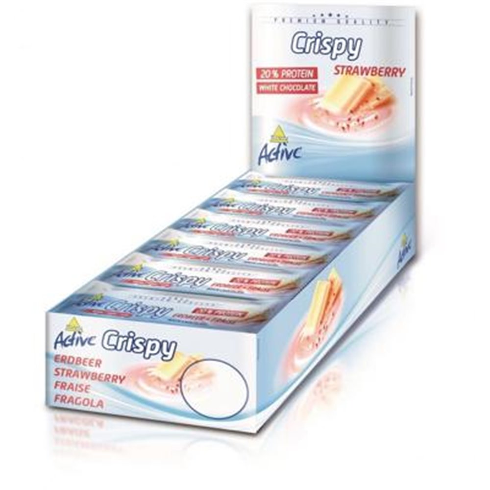Sportnahrung, Riegel / Snacks inkospor Active Crispy, 24 x 35 g Riegel