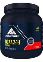 Multipower BCAA Powder 2:1:1, 400 g Dose, Cherry Bomb