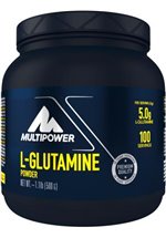 Multipower L-Glutamine Powder, 500 g Dose