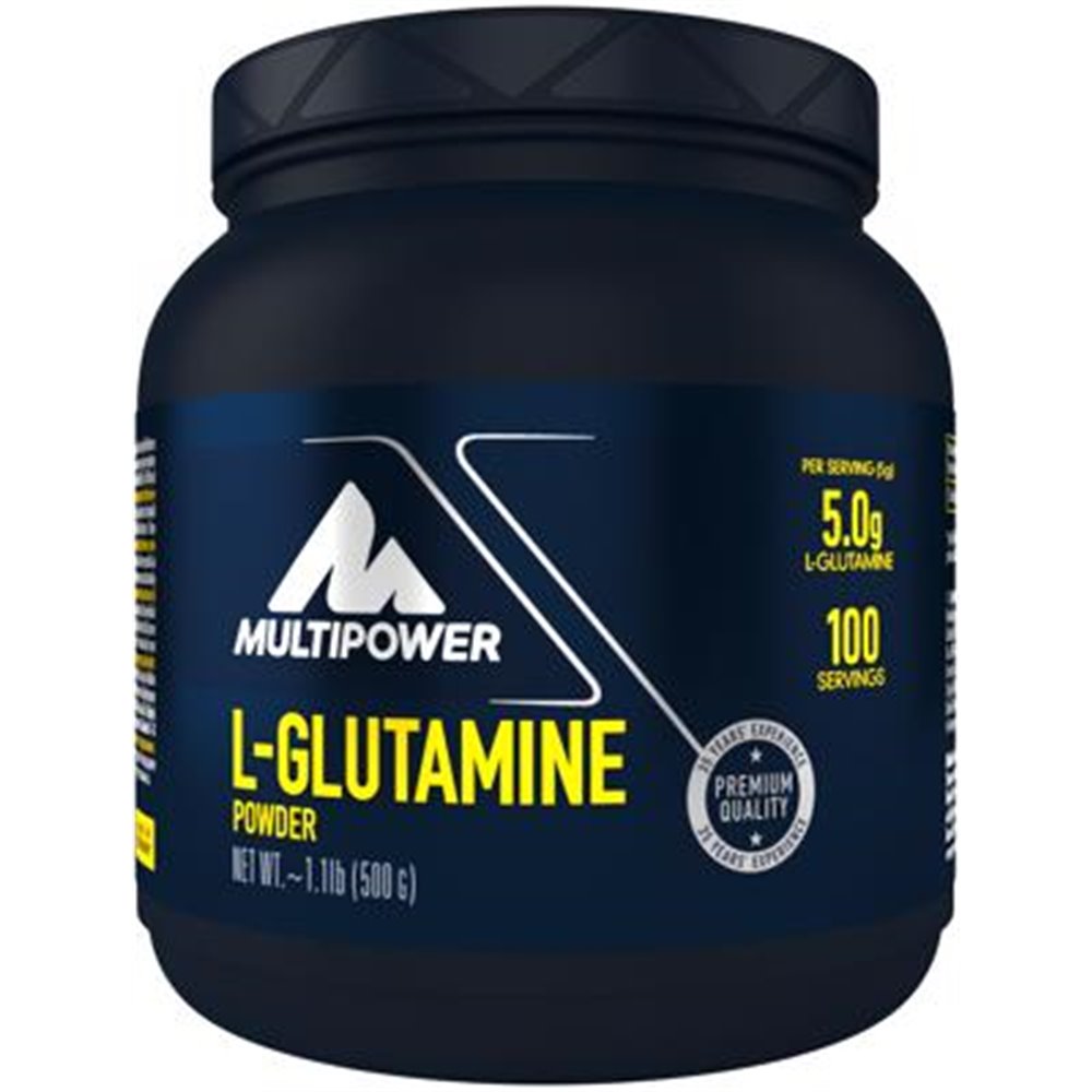 Sportnahrung, Aminosäuren, Glutamin Multipower L-Glutamine Powder, 500 g Dose