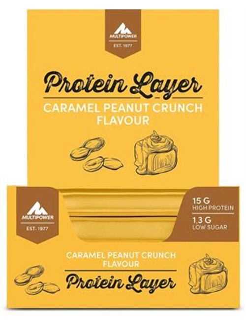 Sportnahrung, Riegel / Snacks Multipower Protein Layer Bar, 18 x 50 g Riegel