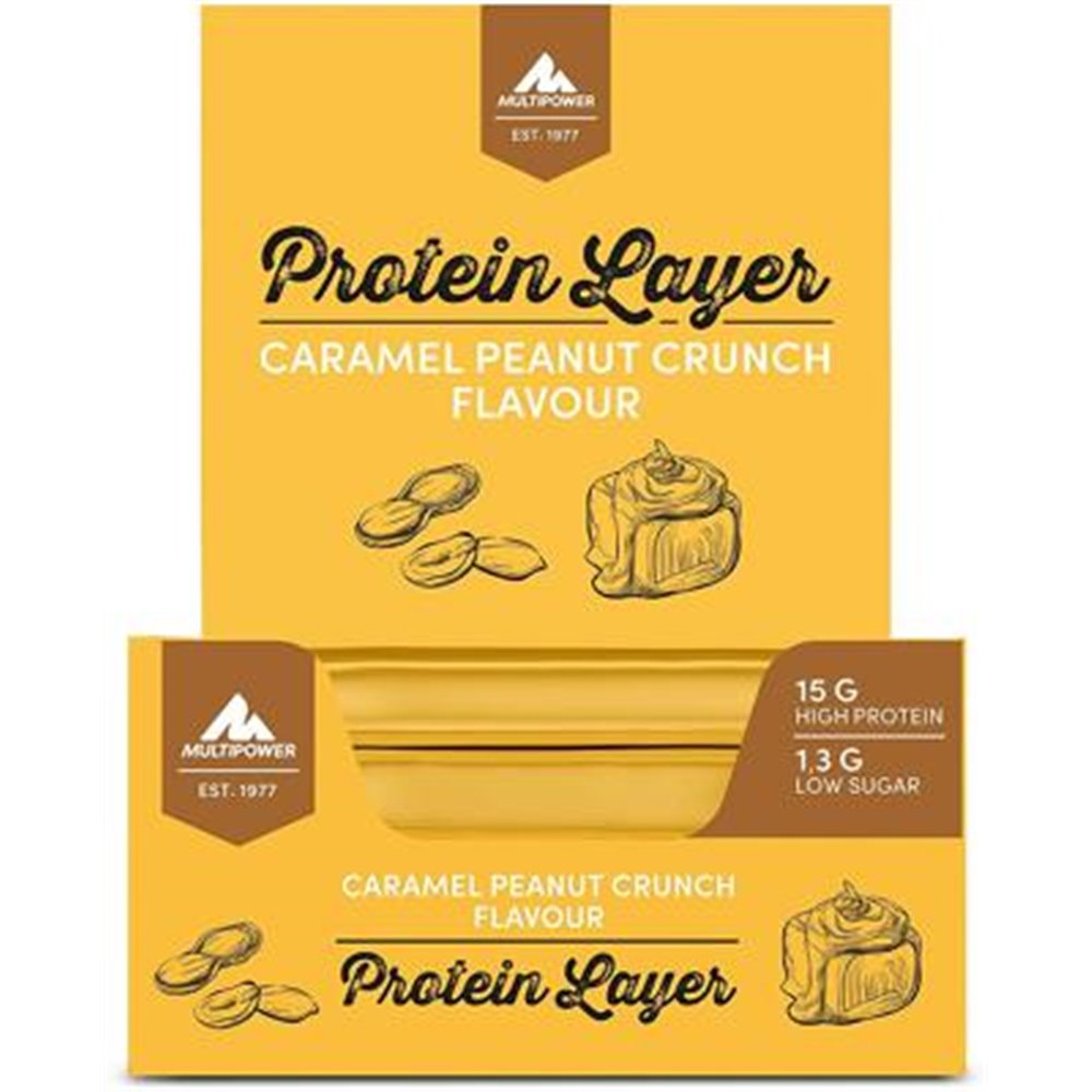 Sportnahrung, Riegel / Snacks Multipower Protein Layer Bar, 18 x 50 g Riegel
