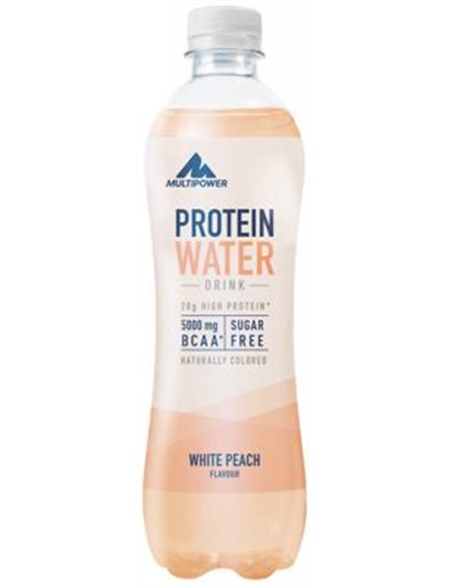 Sportnahrung, Fertigdrinks Multipower Protein Wasser, 12 x 500 ml Flaschen (Pfandartikel)