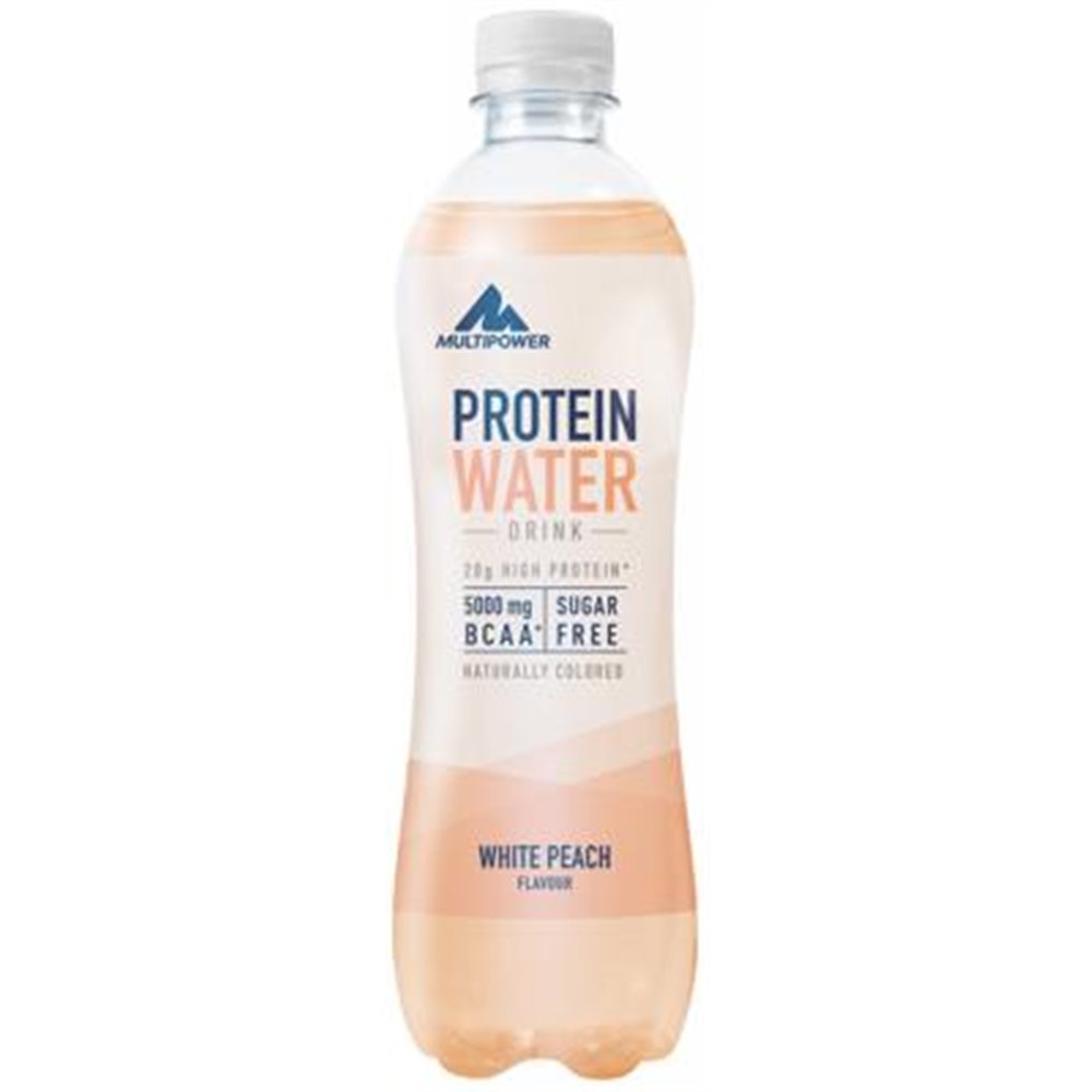Sportnahrung, Fertigdrinks Multipower Protein Wasser, 12 x 500 ml Flaschen (Pfandartikel)