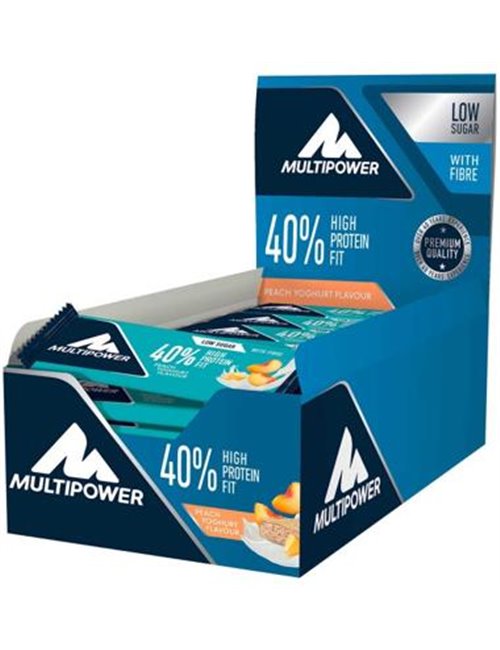 Sportnahrung, Riegel / Snacks Multipower 40% Protein Fit, 24 x 35 g Riegel