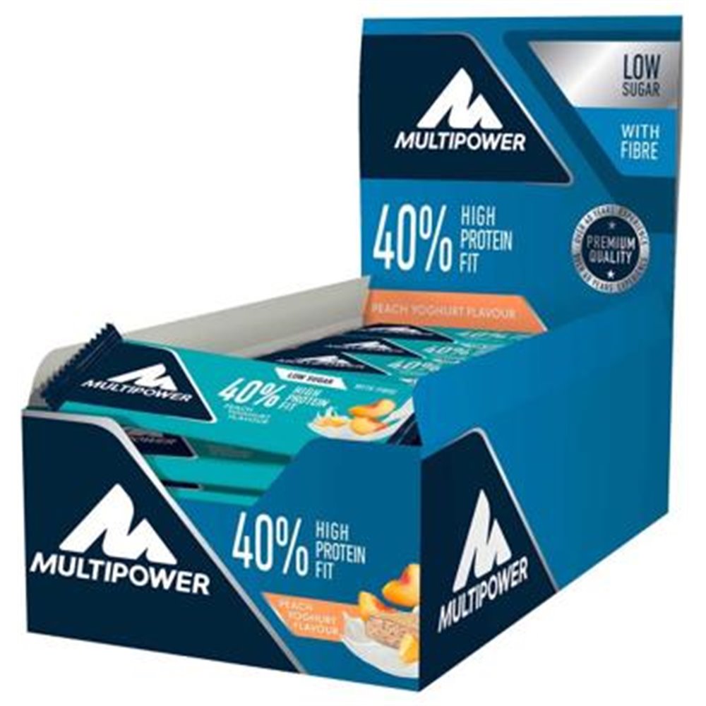 Sportnahrung, Riegel / Snacks Multipower 40% Protein Fit, 24 x 35 g Riegel