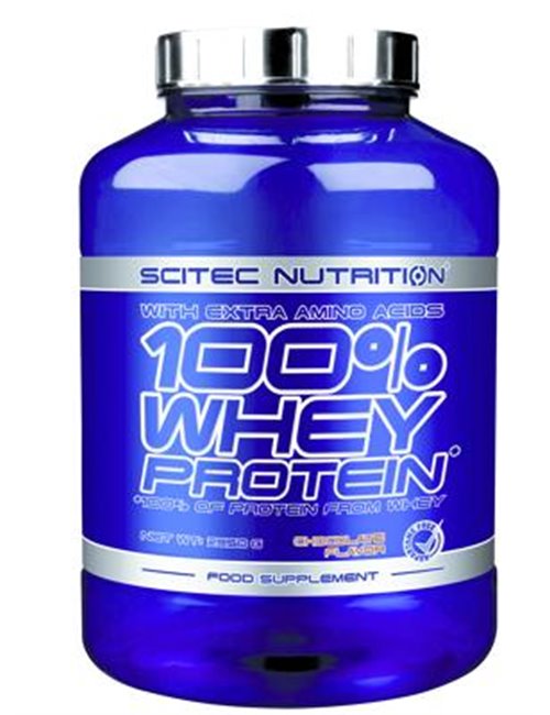 Sportnahrung, Eiweiß / Protein Scitec Nutrition 100% Whey Protein, 2350 g Dose
