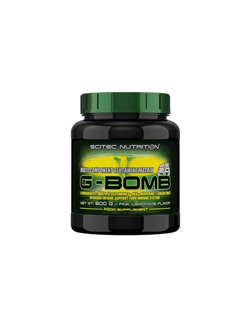 Sportnahrung, Aminosäuren, Glutamin Scitec Nutrition G-Bomb 2.0, 500 g Dose