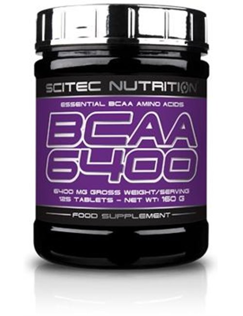 Sportnahrung, Aminosäuren, BCAA Scitec Nutrition BCAA 6400, 375 Tabletten Dose