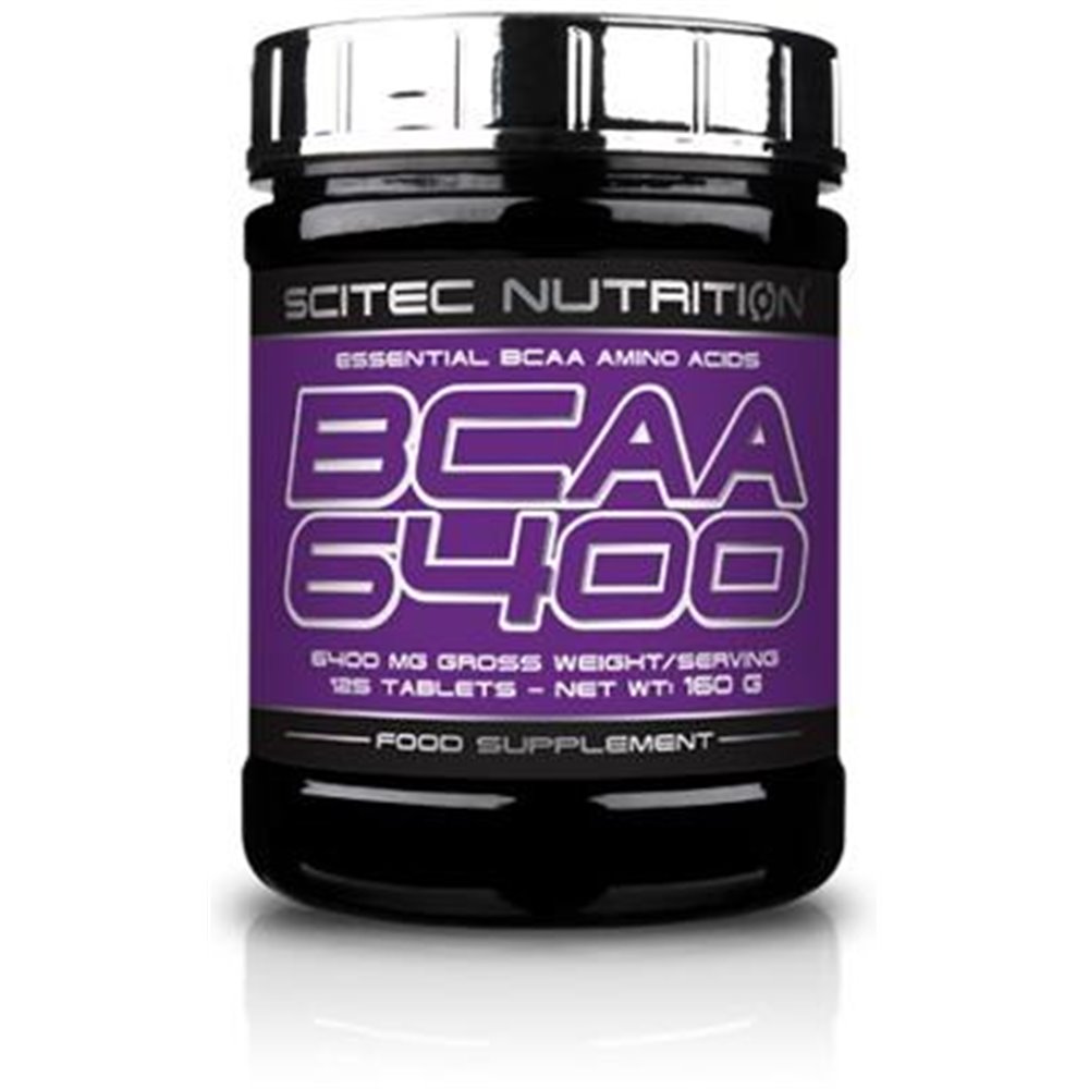 Sportnahrung, Aminosäuren, BCAA Scitec Nutrition BCAA 6400, 375 Tabletten Dose