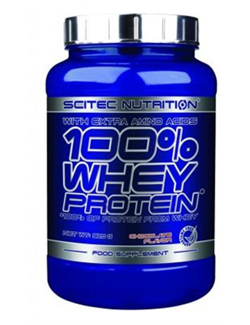 Sportnahrung, Eiweiß / Protein Scitec Nutrition 100% Whey Protein, 920 g Dose