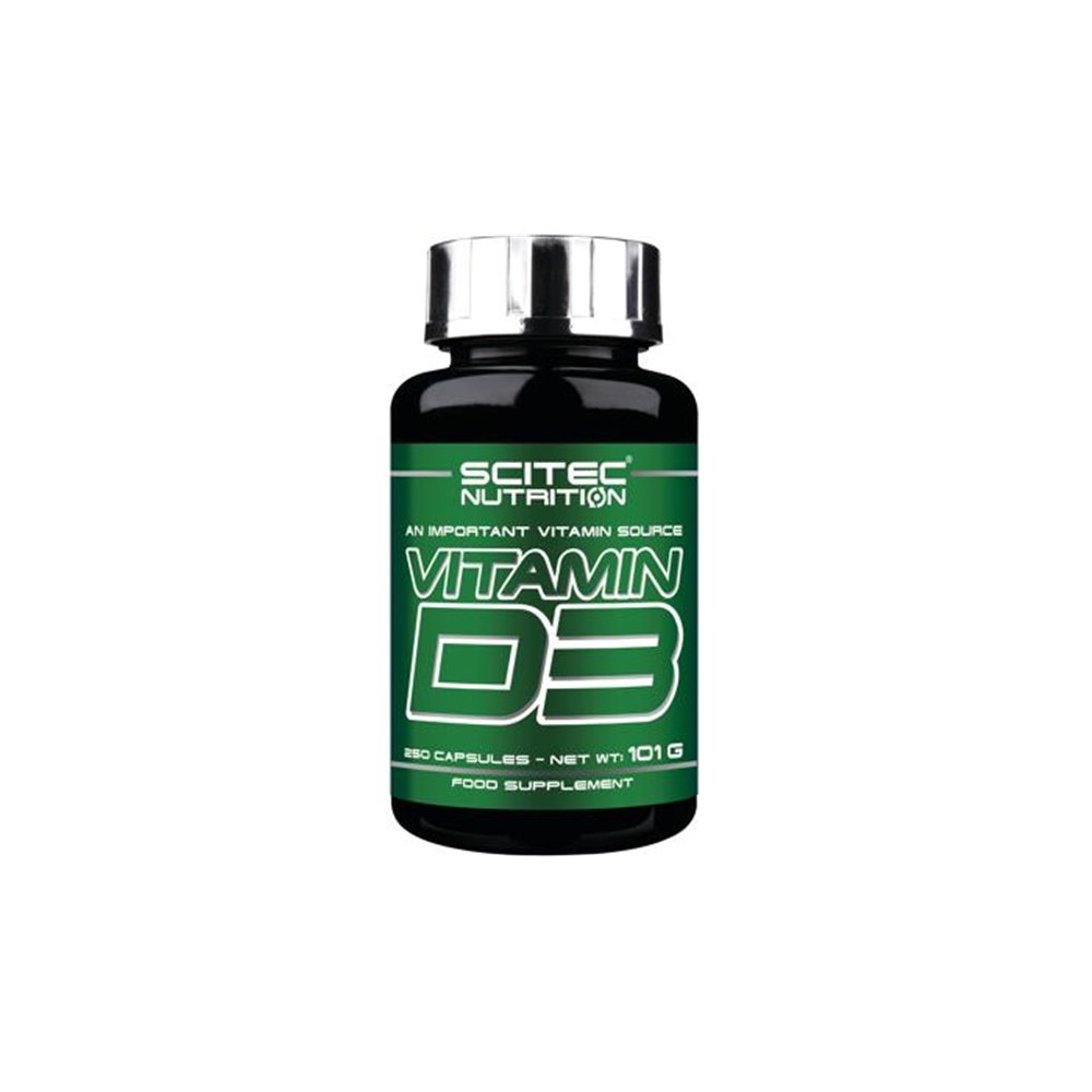 Vitamine Scitec Nutrition Vitamin D3, 250 Kapseln Dose