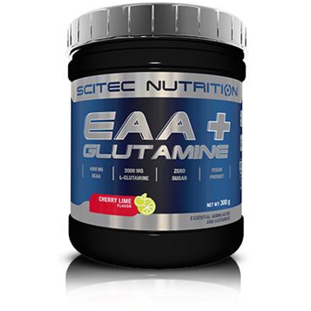 Sportnahrung, Aminosäuren, Glutamin Scitec Nutrition EAA + Glutamine, 300 g Dose