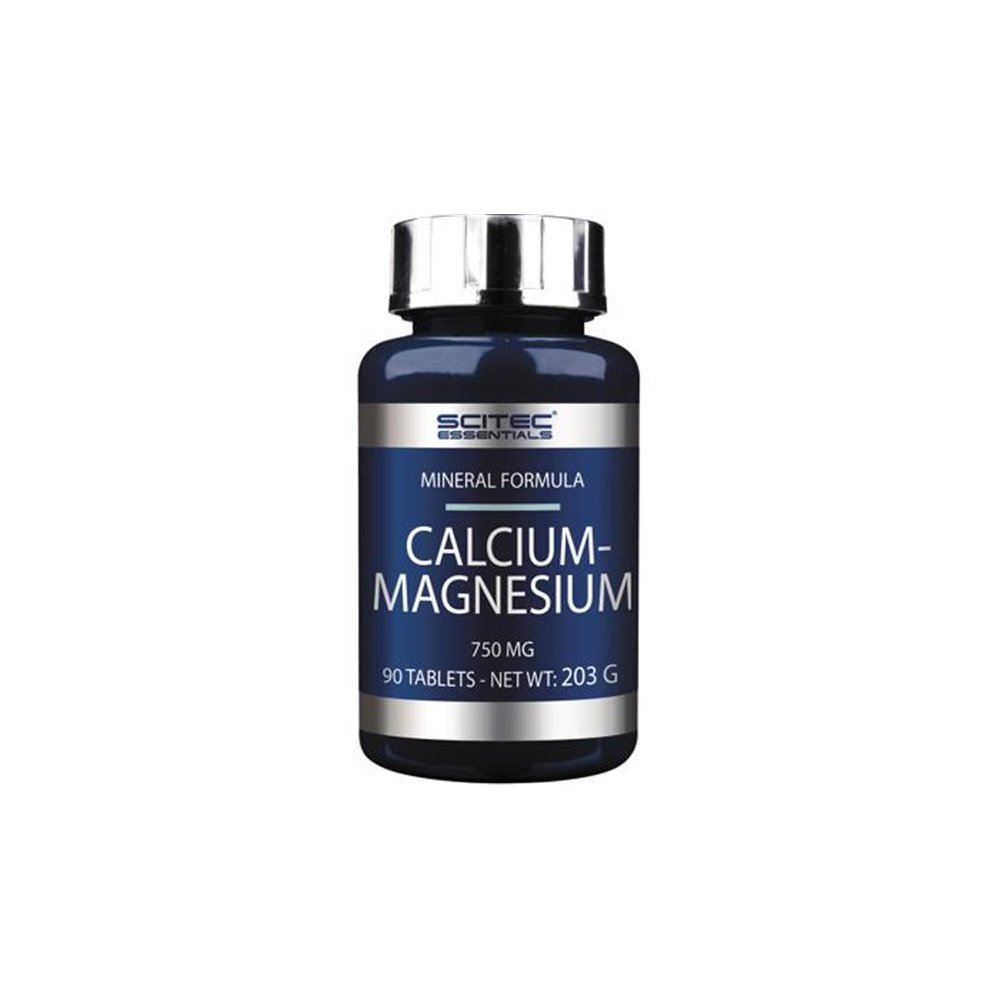 Sportnahrung, Vitamine Scitec Essentials Calcium-Magnesium, 90 Tabletten Dose