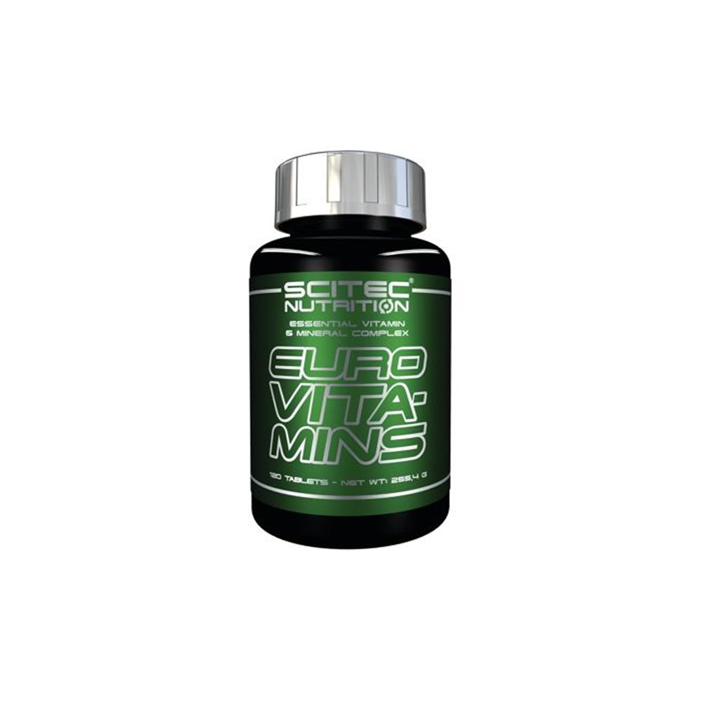 Sportnahrung, Vitamine Scitec Nutrition Euro Vita-Mins, 120 Tabletten Dose