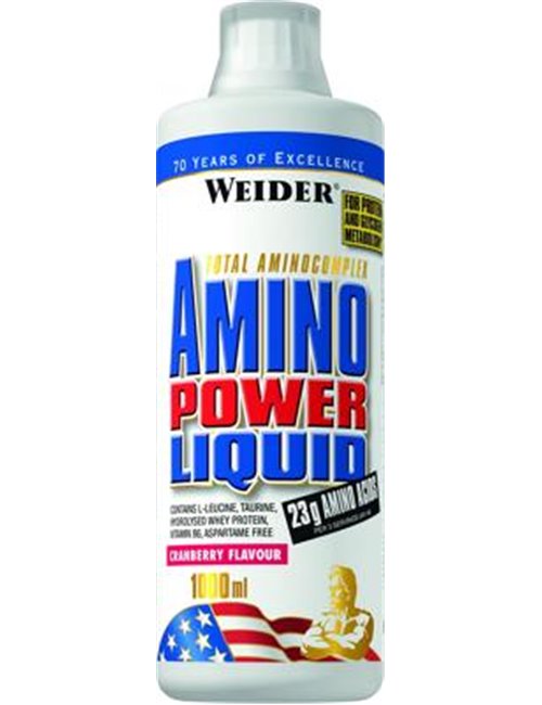 Sportnahrung, Aminosäuren Joe Weider Amino Power Liquid, 1000 ml Flasche