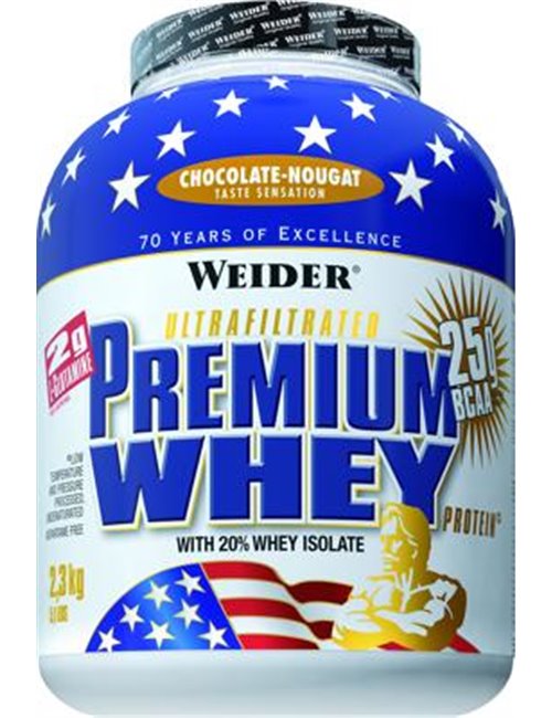Sportnahrung, Eiweiß / Protein Joe Weider Premium Whey Protein, 2300 g Dose