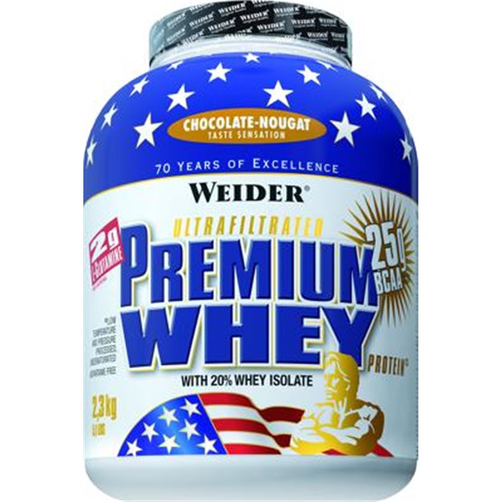 Sportnahrung, Eiweiß / Protein Joe Weider Premium Whey Protein, 2300 g Dose