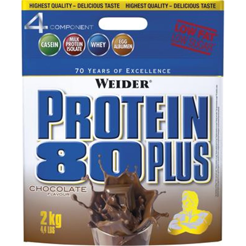 Sportnahrung, Eiweiß / Protein Joe Weider Protein 80 Plus, 2000 g Beutel