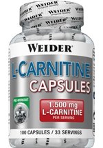 Joe Weider L-Carnitine, 100 Kapseln Dose